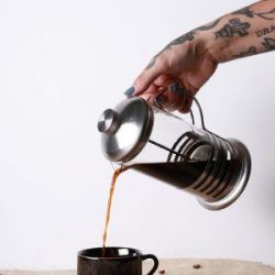 french press priprava