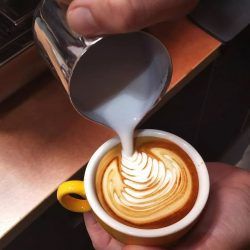 konvička na latte art