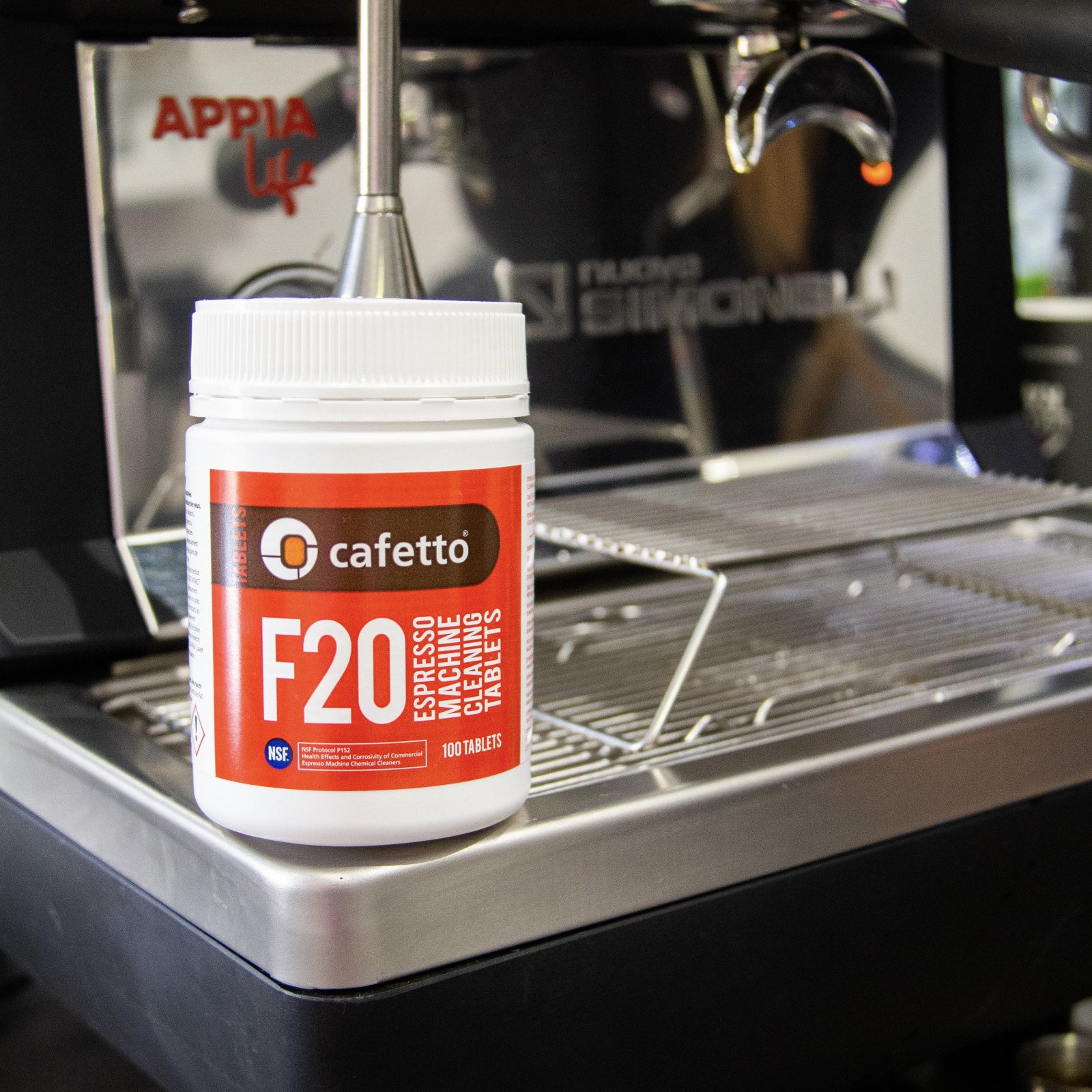 Čisticí tablety Cafetto pro pákové i automatické kávovary.