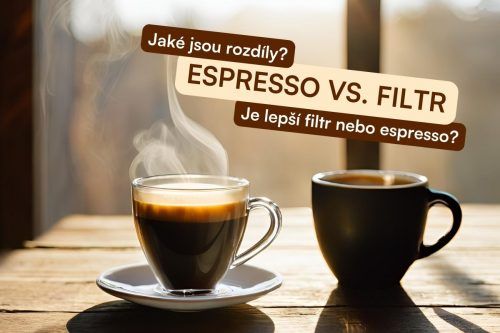 Filtrovaná káva vs. espresso